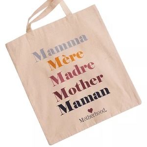 NWT Motherhood Maternity Mamma Tote Bag